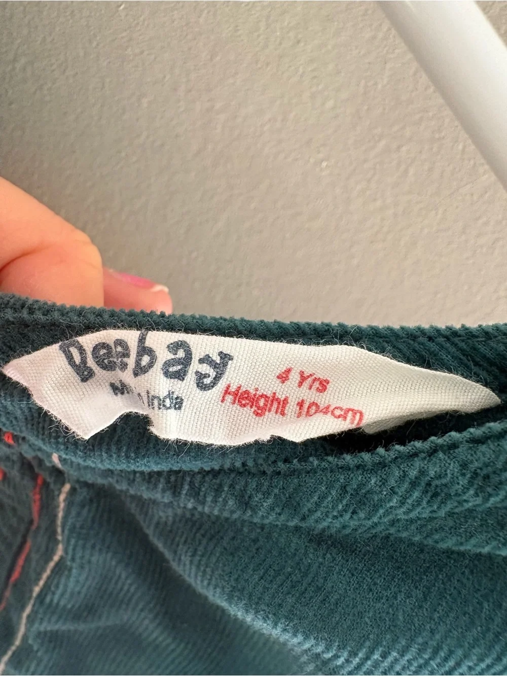 Beebay soft corduroy